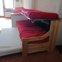 divano letto castello 3 posti