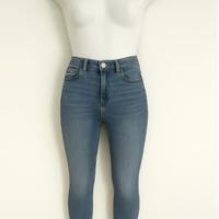 Jeans, skinny, zara, donna, moda, estate, blu, fit