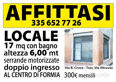 Locale al centro di Formia