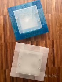 N.2 Plafoniere/Applique Familamp vetro di Murano