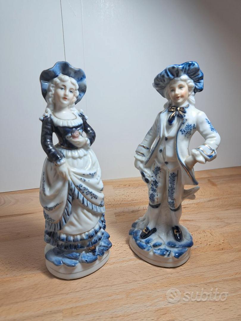 Coniglietti Pasquali Ceramica Decorazione Tavola Pasqua Coniglietti Pasquali In Ceramica - Decorazione Primavera, Set Da 2, Bianchi Decorazione Casa Coniglio Pasquale Grande