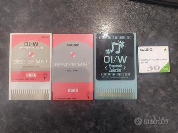 Memory card korg