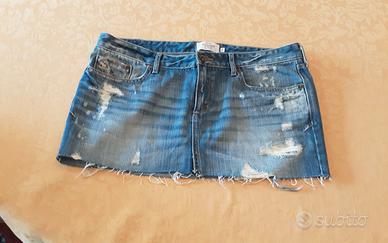 Minigonna in Jeans Abercrombie - Vintage anni '90