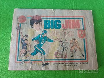Inserto Promozionale Big Jim All Star 1971