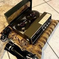 REGISTRATORE A BOBINE UHER 4000 REPORT-C + MICROF.