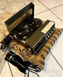 REGISTRATORE A BOBINE UHER 4000 REPORT-C + MICROF.