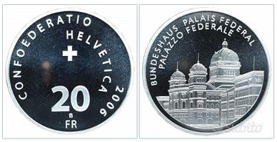 SVIZZERA CH - 20 FRANCHI 2006 - Palazzo Berna