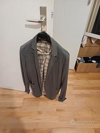 la giacca blaser griggio da uomo