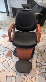 2 poltrone parrucchiere + poltrona lavatesta