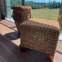 Componenti da arredo in vimini
