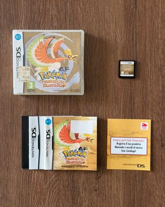 Pokemon Heart Gold - Nintendo DS Completo Italiano