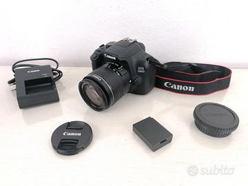 Canon 1300d Video FULL HD Wi-Fi PARI AL NUOVO