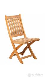 Sedie in legno TEAK nuove