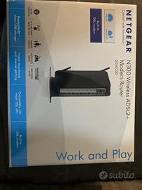 Netgear N300 wireless ADSL2 +modem router
