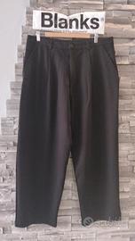 Pantalone Blanks uomo M nero gamba larga