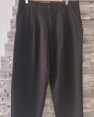 Pantalone Blanks uomo M nero gamba larga