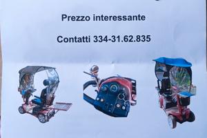 Scooter elettrico 4 ruote per disabili e anziani