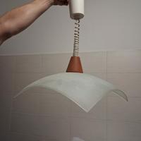 lampadario saliscendi quadrato