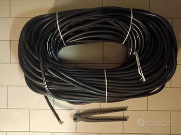 Cavo a due fili schermato, varie misure.