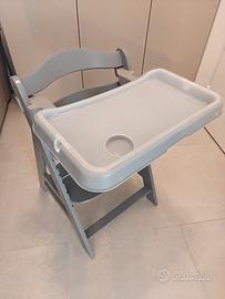 Seggiolone evolutivo Hauck Alpha Plus Grey XL
