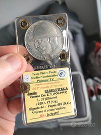 20 lire elmetto 1928