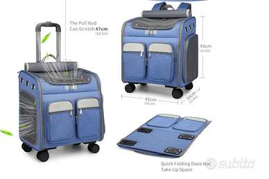 Zaino Trolley per Cani