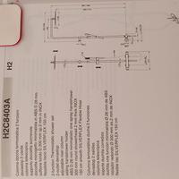 miscelatore con asta doccia