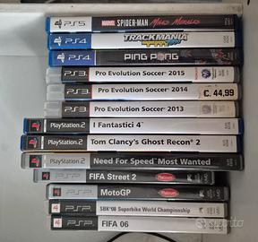 Giochi lotto psp ps2 ps3 ps4 ps5 