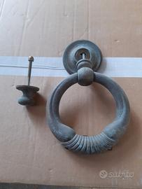 Battente porta ottone