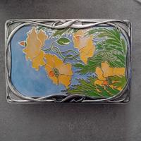 Scatola vintage in metallo