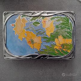 Scatola vintage in metallo