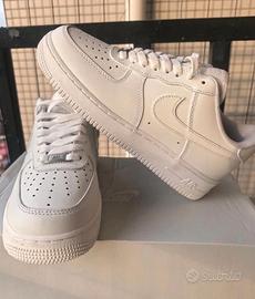 Nike Air Force 1 Bianche 38 Nuove Originali