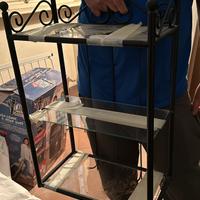 Mobiletto ferro ikea nero