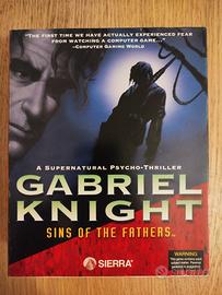 Gabriel knight sins of the fathers PC big box cib