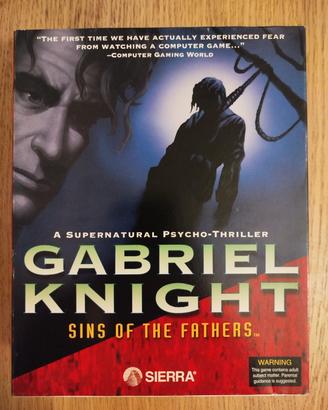 Gabriel knight sins of the fathers PC big box cib