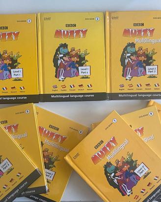 LOTTO COMPLETO BBC MUZZY - CORSO MULTILINGUE