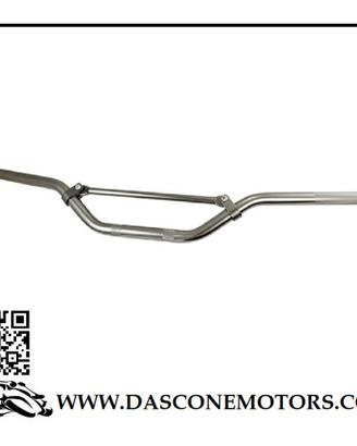 MANUBRIO COLORE TITANIO MOTO UNIVERSALE ø 22 120 7