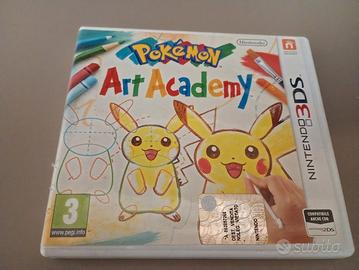 gioco Nintendo 3ds Pokemon art Academy ITALIANO 
