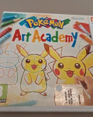 gioco Nintendo 3ds Pokemon art Academy ITALIANO 