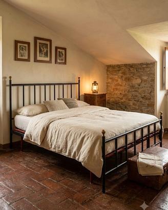 Entra nell'Antro! Letto ferro matrimoniale antico