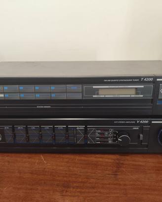 GRUNDIG ACCOPPIATA STEREO HI-FI VINTAGE ANNI'80