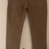 Pantaloni burberry color senape cotone tg 29