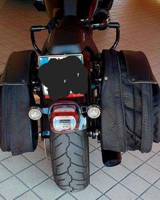 Borse LEATHER PROS V4 per  Harley Softail '18 up
