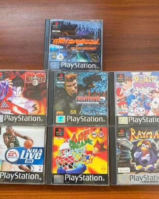 Lotto giochi PS1 play station