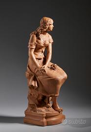 Statua terracotta Auguste Moreau
