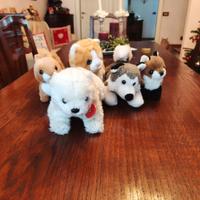 peluche Trudi husky, scoiattolo, gatto, orso, volp