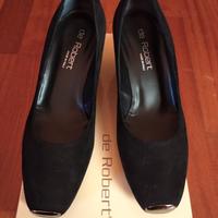 scarpe décolleté zeppa scamosciate n.37 de Robert 