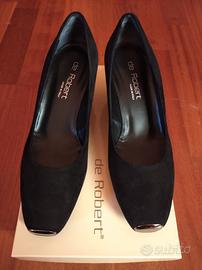 scarpe décolleté zeppa scamosciate n.37 de Robert 