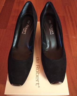 scarpe décolleté zeppa scamosciate n.37 de Robert 