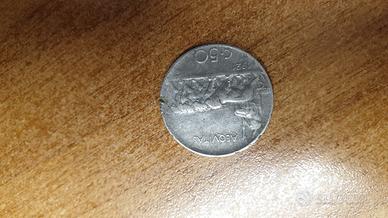 Moneta rara da 50 centesimi di lire 1921